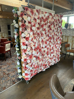 Pink, Peach & Ivory Flower Wall - Starlight Flower Walls